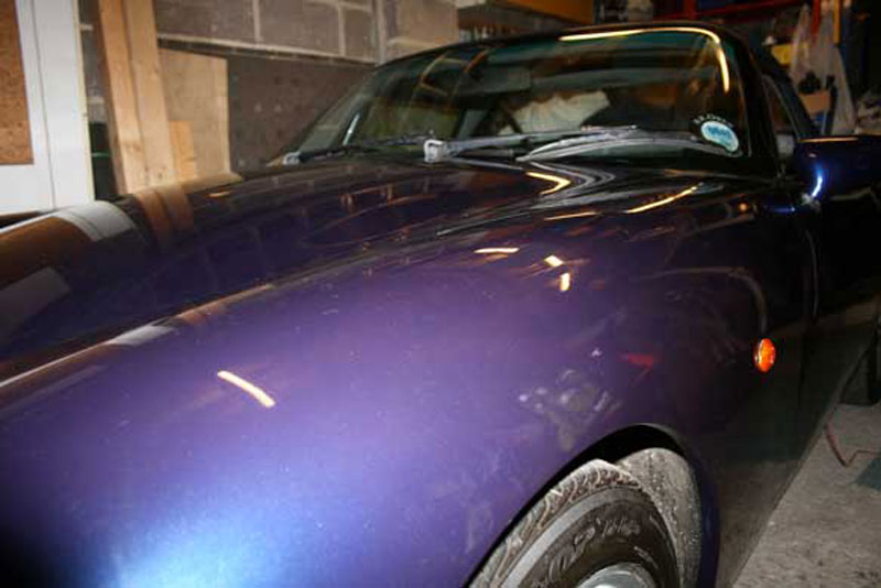 TVR , Griffith , 500, blue de chine 
